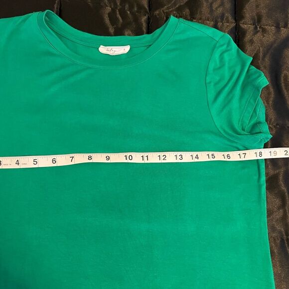 Women’s Green Short Sleeve Top Size Small - Picture 5 of 5